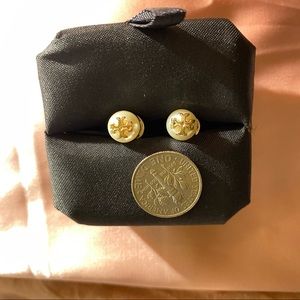 Tory Burch Pearl Stud Earrings